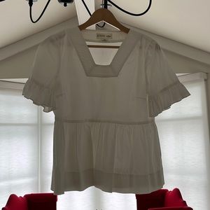 Kate Spade white top